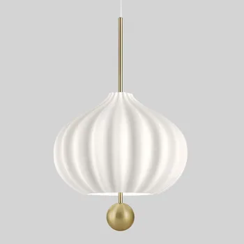 Современный стеклянный подвесной светильник для столовой Подвесной светильник из скандинавского белого стекла для кухонного стола Барная Стойка Спальня Лампа Kundalini Lilli