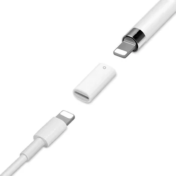 Кабель-преобразователь для зарядки Переходник от одной розетки к другой 8-контактный разъем для Apple Pencil iPad Pro 1шт