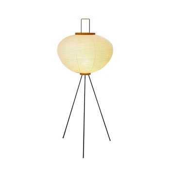 Японский дизайн Настольная лампа Akari Noguchi Yong из рисовой бумаги с принтом, Настольная Лампа для спальни, Украшение рабочего стола, Квадратная Настольная Лампа
